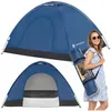 Zelt Campingzelt 2 Personen Outdoor Tent pop-up - Blau Produktbild-Vorschau 7
