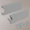 KOTARBAU® Klappenbeschlag Barfach Grau 259 mm Produktbild-Vorschau 8