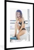 MuchoWow® Gerahmtes Poster Junge Frau in Dessous in einem Produktbild-Vorschau 1