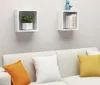 vidaXL Scaffali a cubo, 2 pezzi, bianco, 30x15x30 cm Anteprima dell’immagine prodotto 9