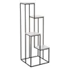 HowHomely Stołek na kwiaty metalowy czarny 110 cm - Stojak Podgląd zdjęcia produktu 8