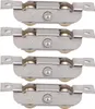 4PCS Schiebetür Rollen Montage Edelstahl Kupfer Kugellager Produktbild-Vorschau 4