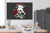 MuchoWow® Poster Totenkopf - Küche - Vintage 180x120 cm - Produktbild-Vorschau 3