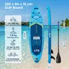 SUP-Board 320x84x15 cm, Bis zu 160 kg, extra breites iSUP, Produktbild-Vorschau 2