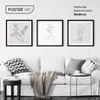 Bilderrahmen 30x30 cm für Fotos und Poster, schwarz, MDF – Produktbild-Vorschau 8
