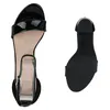 VAN HILL Damen High Heels Sandaletten Blockabsatz Party Produktbild-Vorschau 3