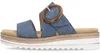 Scarpe da donna Remonte, sandali, comodi, infradito, blu, Anteprima dell’immagine prodotto 7