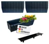 BURI 12 Euro-Paletten Blumenkästen-Einsätze inkl. Produktbild-Vorschau 2