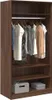 vidaXL Armadio marrone effetto rovere 100x50x200 cm Anteprima dell’immagine prodotto 3