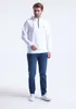 Sweatshirt Hoodie Royyen 4679 Zipper am Hals Herren – Produktbild-Vorschau 9