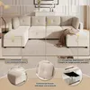 Modułowa sofa w kształcie litery U Merax z schowkiem, Podgląd zdjęcia produktu 11