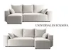 4ALLHOME Ecksofa mit Schlaffunktion TOBI, Couch, Sofa mit Produktbild-Vorschau 4