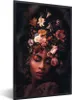 MuchoWow® MuchoWow® Gerahmtes Poster Flora - Frauen - Produktbild-Vorschau 1