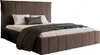 FEDVE Polsterbett Acate aus Velvet 180x200 cm, Braun Produktbild-Vorschau 5