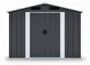 Aga Casetta da giardino 248x193x179 cm Grigio scuro Anteprima dell’immagine prodotto 5