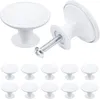 Set mit 12 eleganten Vintage-Schrankknöpfen – Produktbild-Vorschau 1