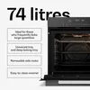 Vestavná trouba Klarstein Velaire 60 cm – 74 l, 13 funkcí, Náhled obrázku produktu 6