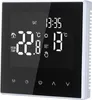 A digital thermostat display with room temperature and set temperature shown. Podgląd zdjęcia produktu