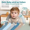 Mallie® Musselin Lätzchen Baby im 6er Set | Als Bibs, Produktbild-Vorschau 3