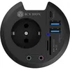 Icy Box IB-HUB1430-CR Tisch Hub IcyBox Multiport 2xUSB 3.0 Produktbild-Vorschau 2
