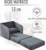HOMCOM HOMCOM sofa rozkładana pokrowiec zmywalny sofa Podgląd zdjęcia produktu 5
