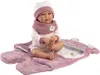 Mimi weinende Babypuppe mit Kuscheldecke und Babywippe. Produktbild-Vorschau 4