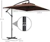 Outsunny Parasol dšŠportšŠ 3 x 2 m parasol rectangulaire Voir les images du produit 5