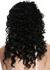 WIG ME UP Halbperücke 3/4 Perücke lang gelockt schwarz AG-1 Produktbild-Vorschau 2