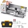 VEVOR sústruh na kov 220x450 mm stolový sústruh Automatický Náhľad obrázku produktu 1