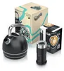 Arendo Frühstücks Set in Matt Schwarz - Edelstahl Produktbild-Vorschau 7