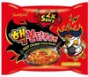 The image shows the packaging of Samyang Buldak 2x Spicy Hot Chicken Flavor Ramen. Produktbild-Vorschau