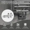 Sada ventilů LuxeBath Multiblock chrom přímý průchod včetně Náhled obrázku produktu 2