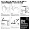 Fahrrad Lackspray Keine GRUNDIERUNG notwendig - Acryllack Produktbild-Vorschau 3
