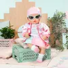 Baby Annabell Deluxe Frühling 43cm - Set aus Rock, T Shirt, Produktbild-Vorschau 4