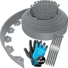 KESSER® Flexible Rasenkante aus Kunststoff Länge 10m Höhe Produktbild-Vorschau 1