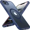 Two blue iPhone cases with MagSafe rings are shown diagonally against a white background. Náhled obrázku produktu