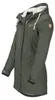 Dry Fashion Damen Regenmantel Malmö Fleece-Futter in Oliv, Produktbild-Vorschau 2