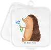 Mr. & Mrs. Panda Topflappen Igel Blumen - Weiß - Geschenk, Produktbild-Vorschau 1