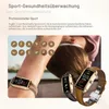 Smartwatch Damen Elegant Dünn Eckig Damenuhr AMOLED Frauen Produktbild-Vorschau 5