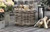 großer Rattankorb "Rustikal" Ø 50 cm, Rattan Produktbild-Vorschau 1