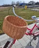 WikliBOX - Cesto in vimini per bicicletta naturale con Anteprima dell’immagine prodotto 5