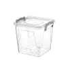 Multi Box Kunststoff-Lebensmittelbehälter 0,55L Quadrat Produktbild-Vorschau 9