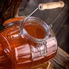 KADAX Beczka Szklana 3L Beczułka Antałek Na Napoje Wódkę Podgląd zdjęcia produktu 5