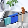 Organizér do dřezu Černá odkapávací deska 43 cm Kuchyňský Náhled obrázku produktu 3