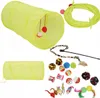 Katzenspielzeug Set mit zusammenklappbarem Tunnel (48x25 Produktbild-Vorschau 9