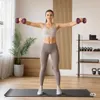Zestaw 2 hantli do ćwiczeń 2 × 2 kg hantle HEX bitumiczne Podgląd zdjęcia produktu 3