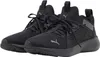 A pair of black Puma sneakers shown from a diagonal angle against a white background. Voir les images du produit