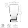 LAV 12 Stück Belek Tulip Pint Bier-Glas-Set - Große Produktbild-Vorschau 3