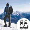LUXTOM | Steigeisen für Schuhe, L 34-46, 8 Zähne Produktbild-Vorschau 4