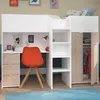 Parisot Hochbett Tom mit Schreibtisch, Schubkästen & Produktbild-Vorschau 10